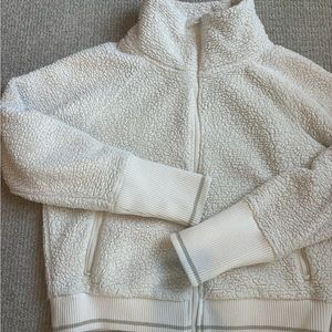 Athleta fleece, size medium, cream